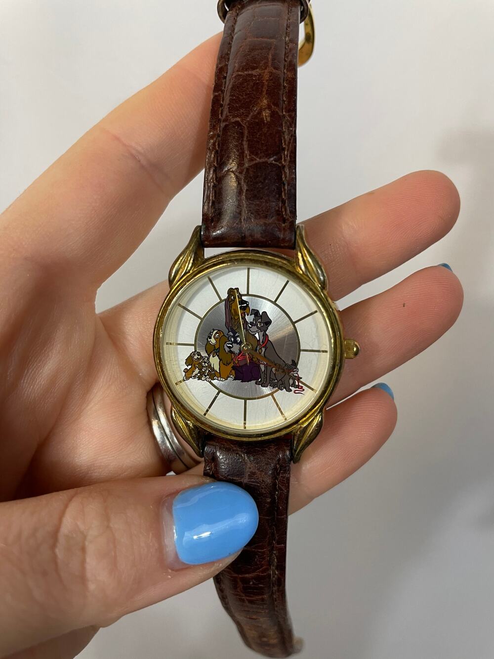Lady & The Tramp 40th Anniversary Limited Edition Watch Vintage VTG Disney